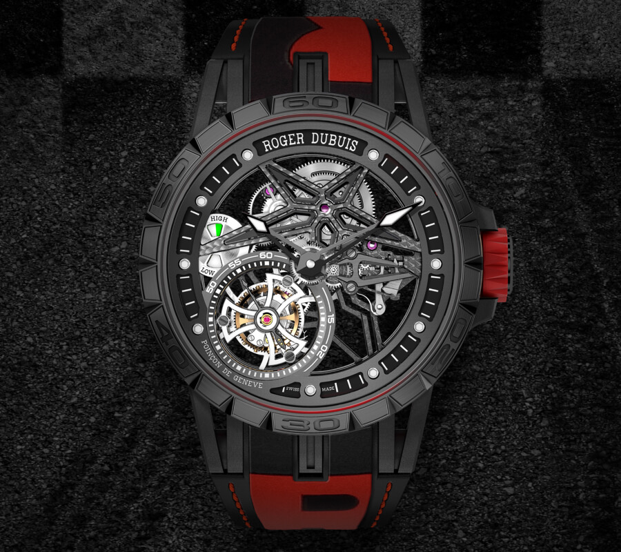 Roger Dubuis Excalibur Spider Pirelli Single Flying Tourbillon