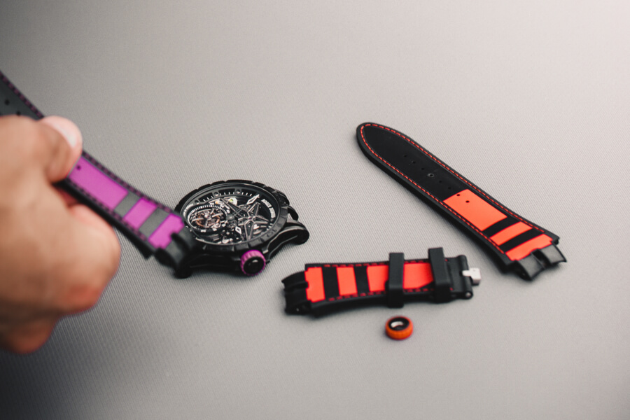 Hoe to exchange the watch strap