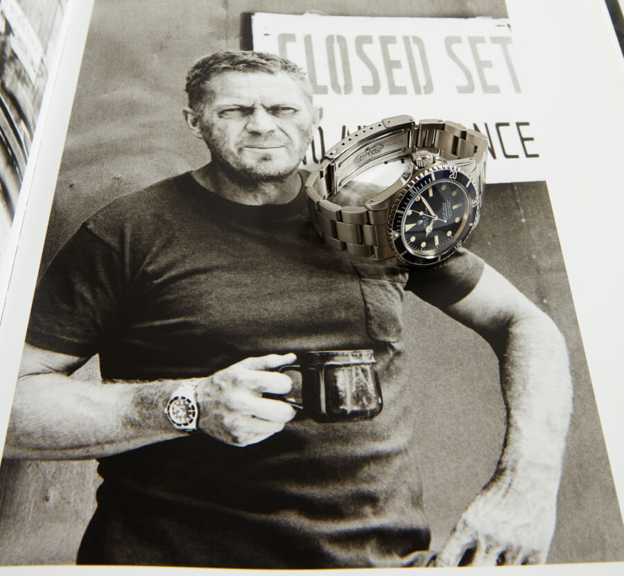 Steve McQueen’s Rolex Submariner 5513