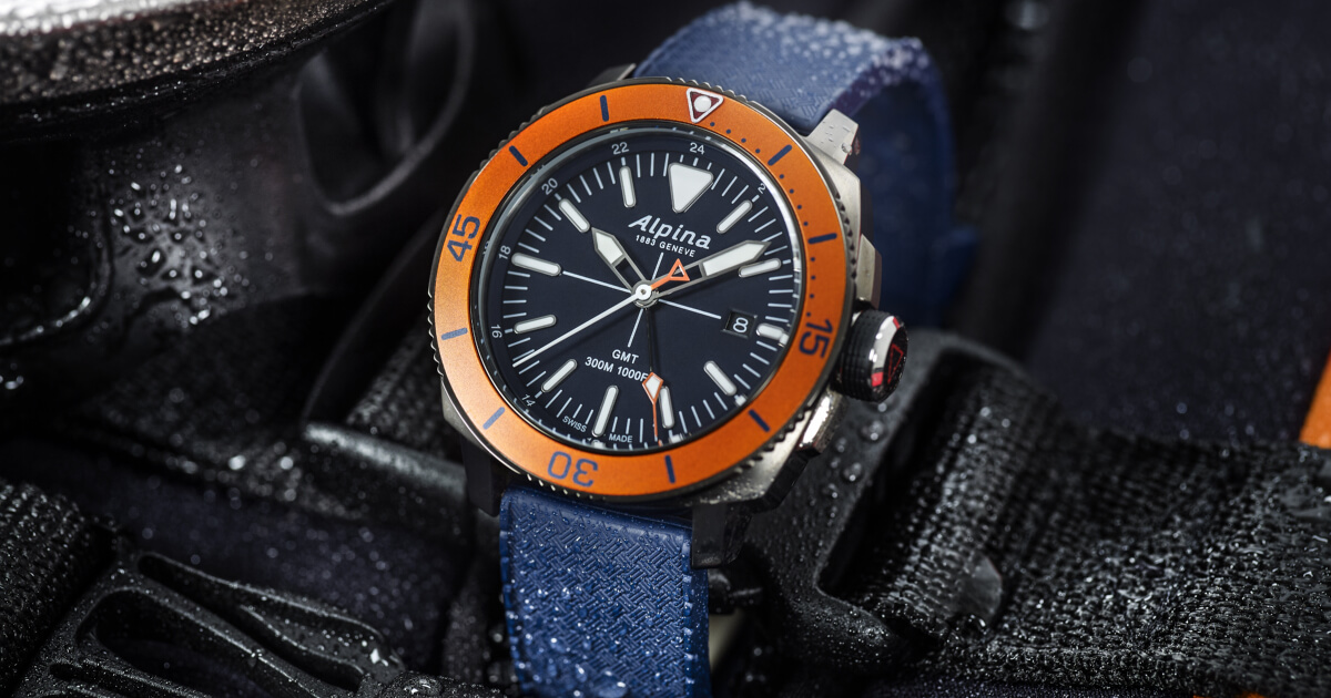 The New Alpina Seastrong Diver GMT
