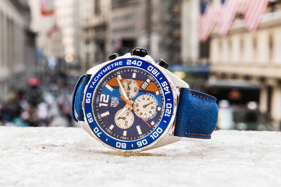 The New TAG Heuer Formula 1 Gulf