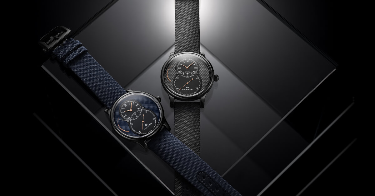 Jaquet Droz Grande Seconde Power Reserve Ceramic Clous De Paris