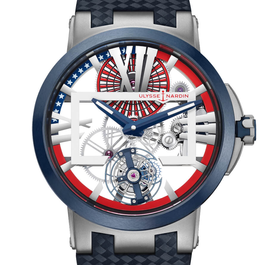 Ulysse Nardin Executive Skeleton Tourbillon “Stars & Stripes”