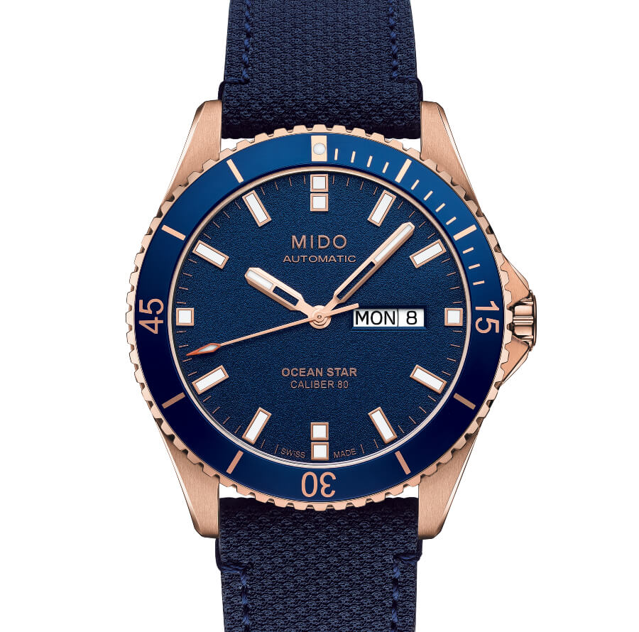 Mido Ocean Star Blue Dial