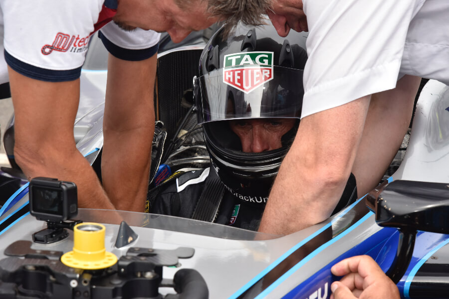 Patrick Dempsey At The FIA Formula E Championship