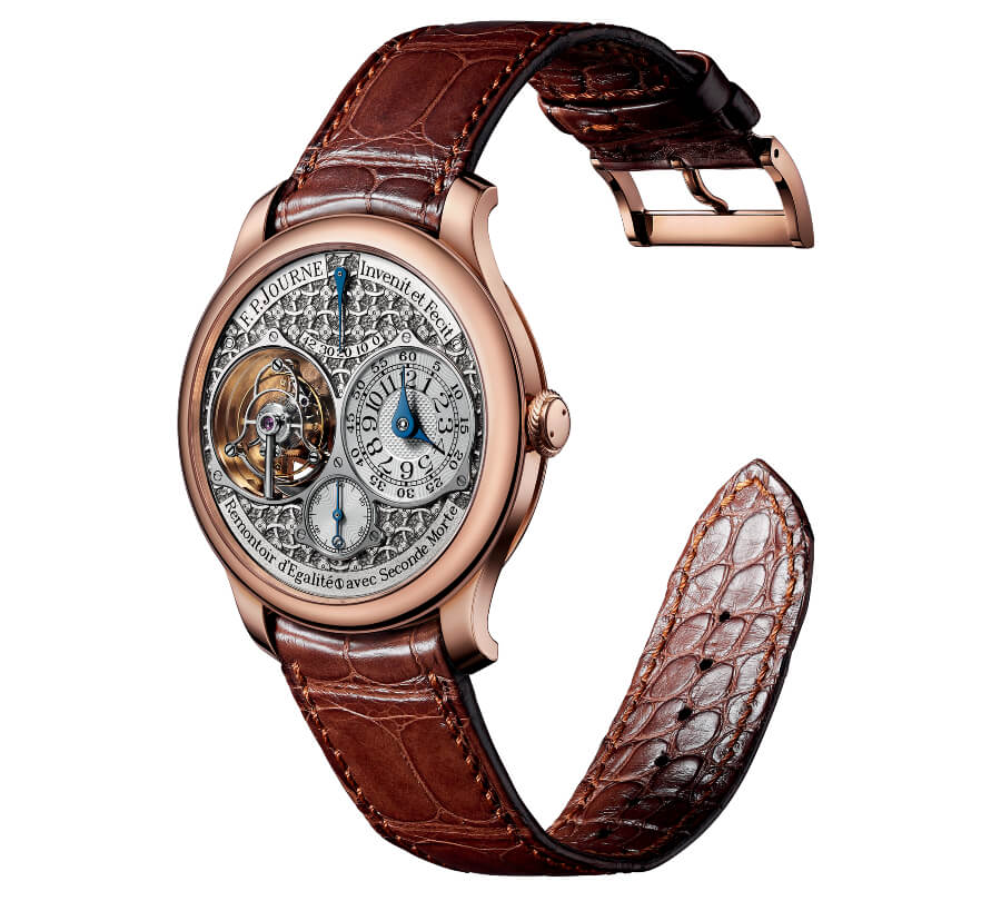 The New F.P. Journe Tourbillon Souverain with Régence Circulaire hand-engraved dial