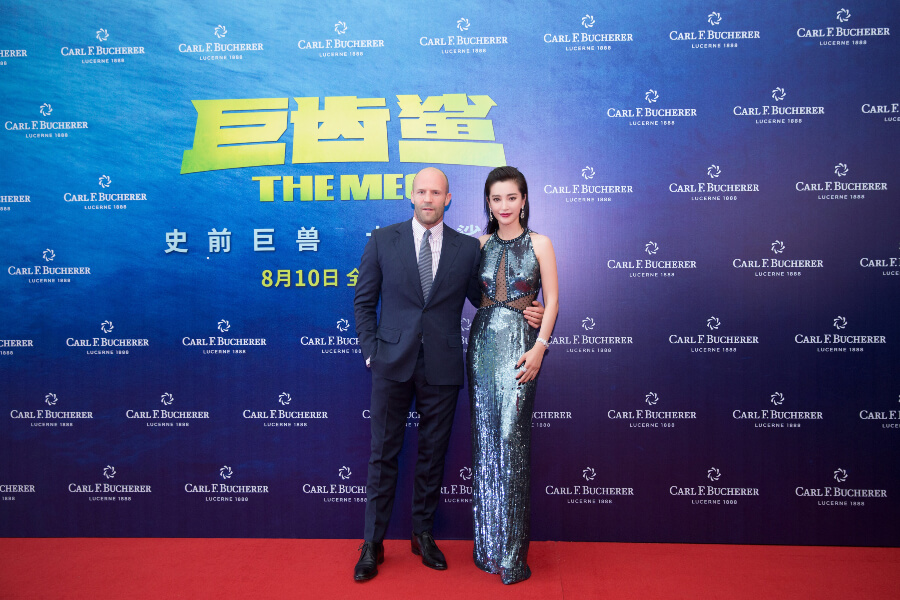 Jason Statham and Li Bingbing In The Meg