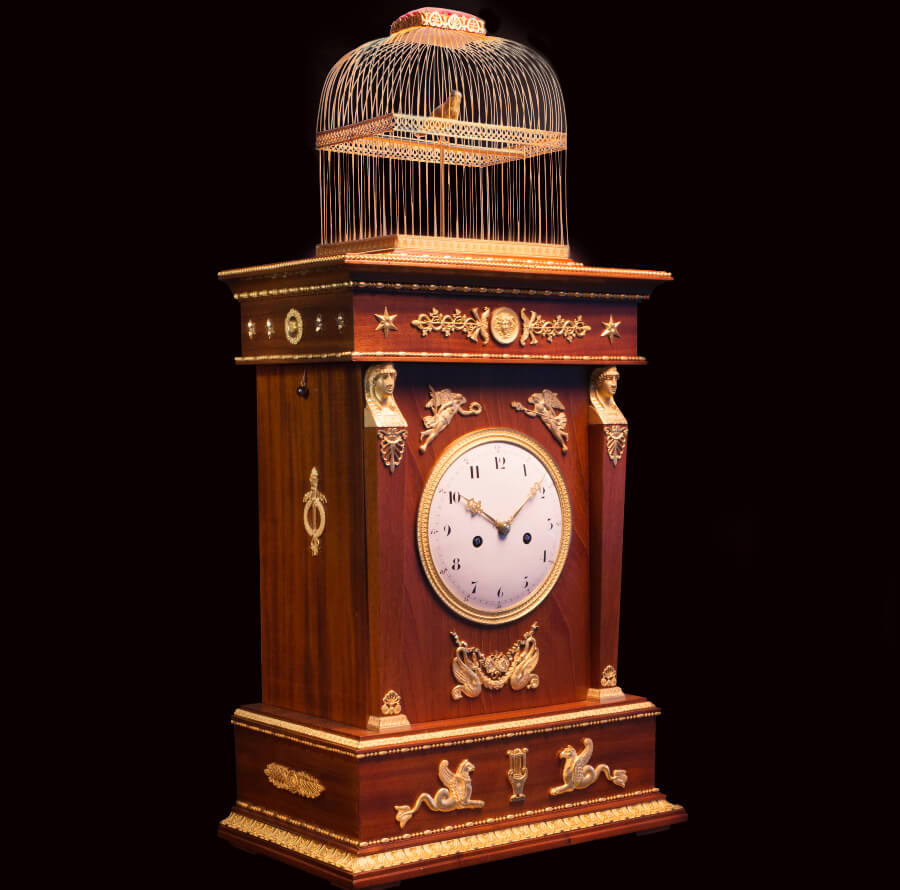“Singing Bird Clock” by Jaquet Droz