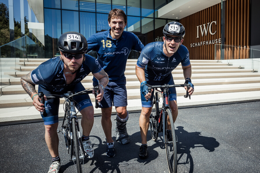 Baschi, Fabian Cancellara und Chris Grainger-Herr