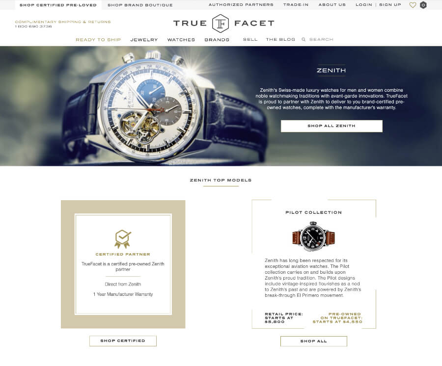TrueFacet Pre-Owned Wathes