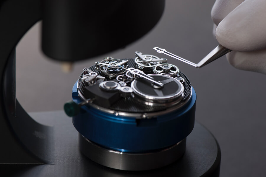 Ulysse Nardin Executive Tourbillon Free Wheel Movement