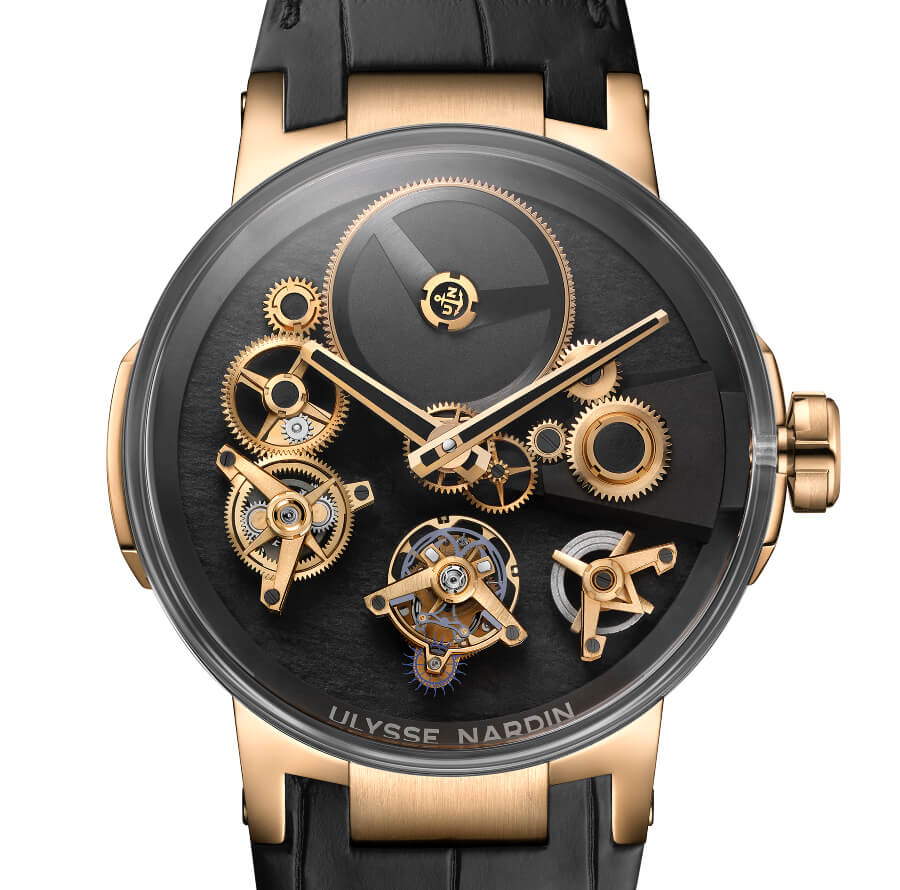 The New Ulysse Nardin Executive Tourbillon Free Wheel 2018