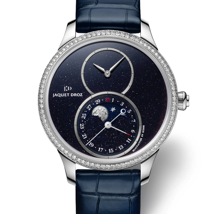 Ladies Jaquet Droz Grande Seconde Moon