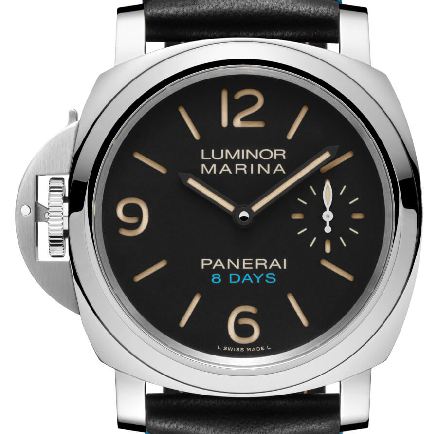 The New Panerai Luminor Left-Handed 8 Days Acciaio