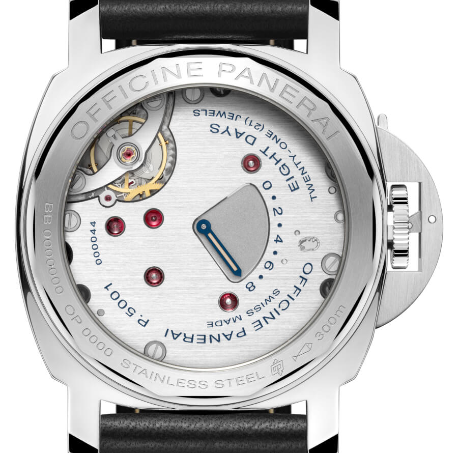 Panerai Luminor Left-Handed Movement