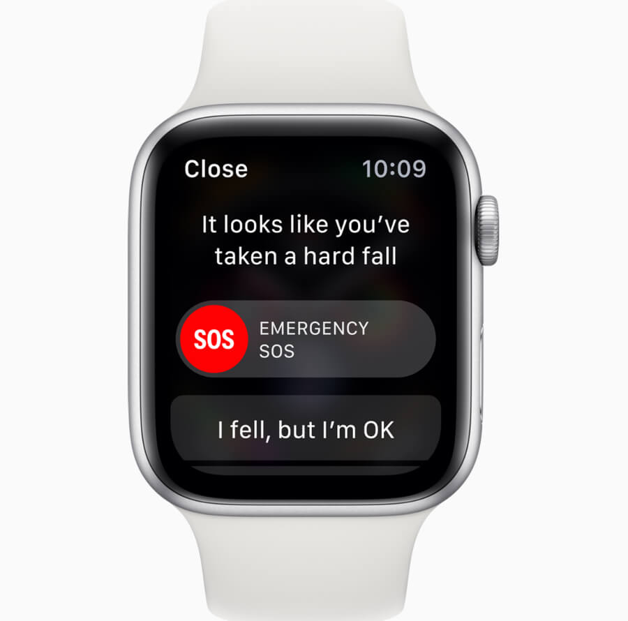 Apple Watch Series 4 Emergency SOS