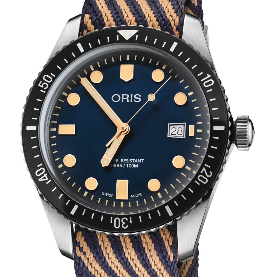 Oris Divers Sixty-Five With A Recycled Strap