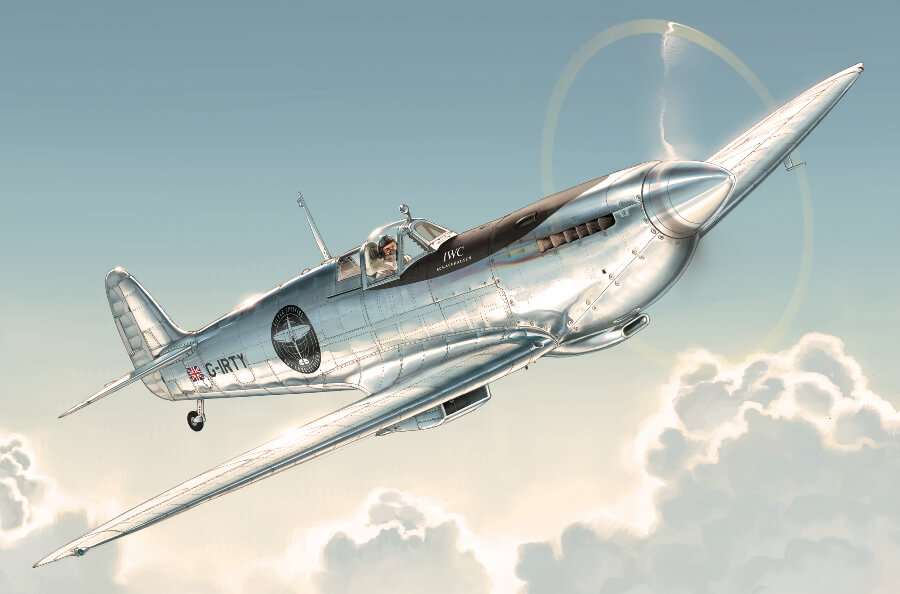 Spitfire marked MJ271