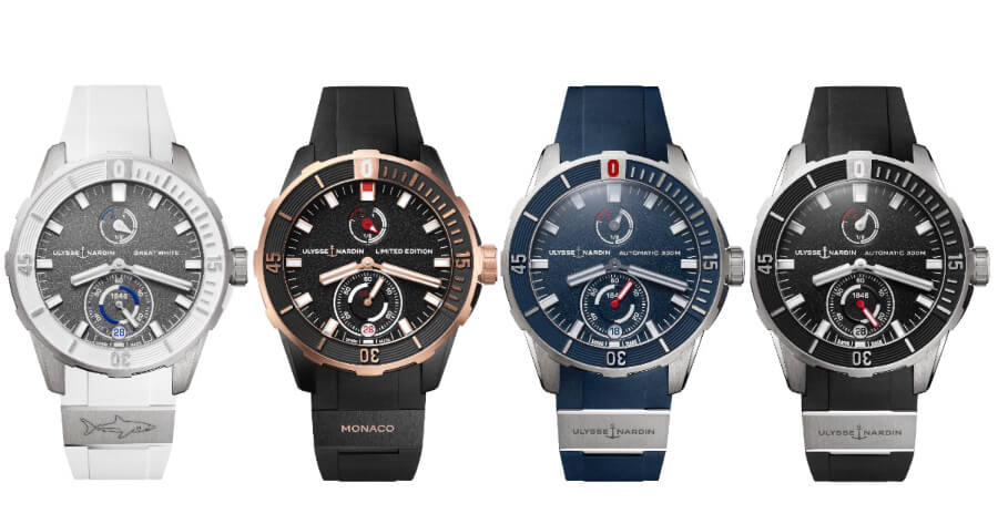 The New Ulysse Nardin Diver Chronometer Collection