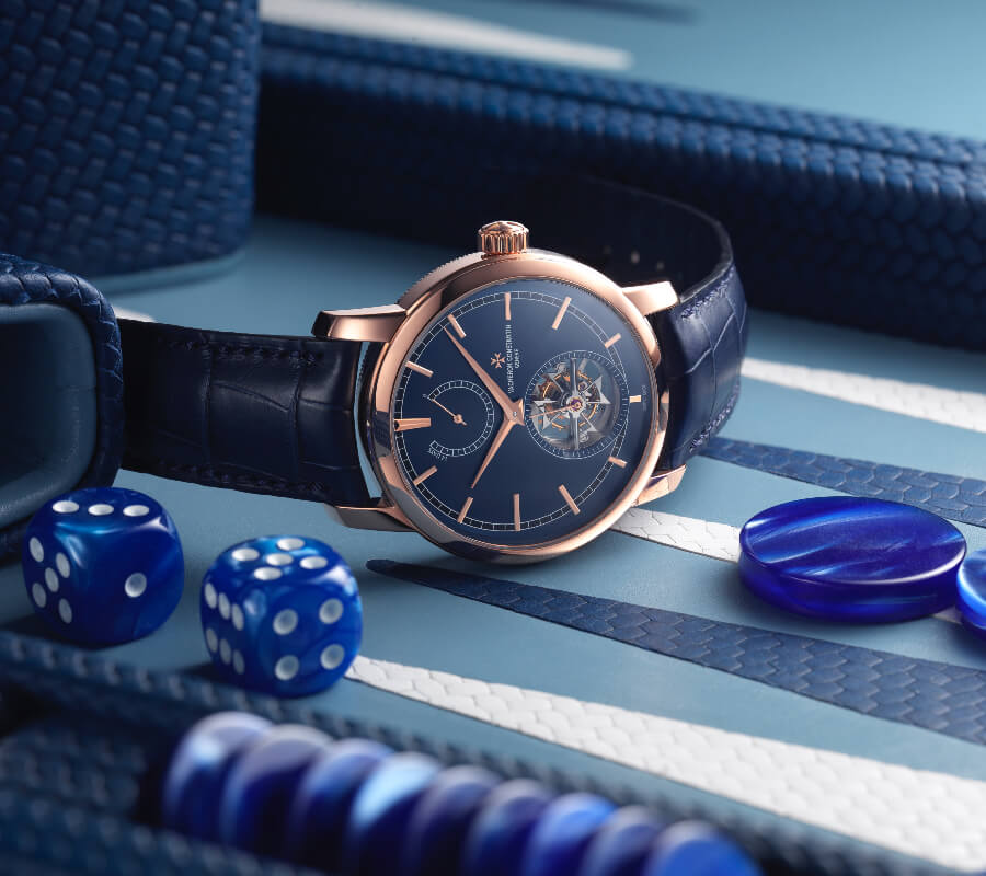 Vacheron Constantin Traditionnelle 14-Day Tourbillon Bucherer Blue Editions