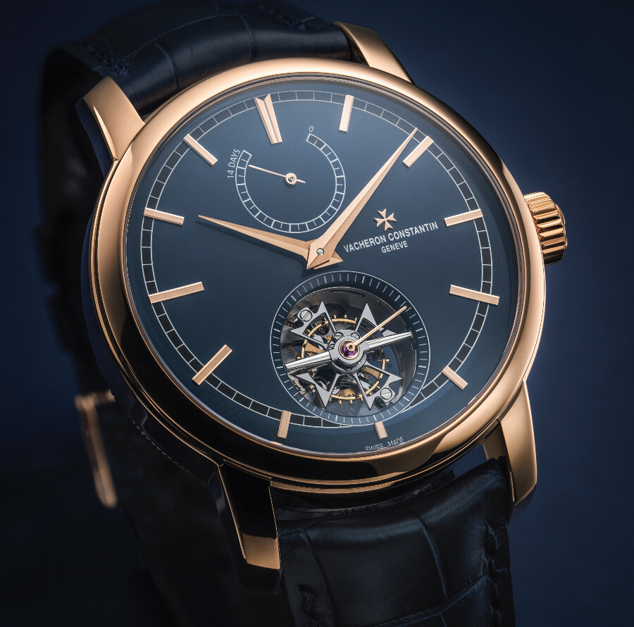 The New Vacheron Constantin Traditionnelle 14-Day Tourbillon Bucherer Blue Editions