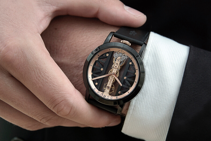 Corum Golden Bridge Titane DLC Review