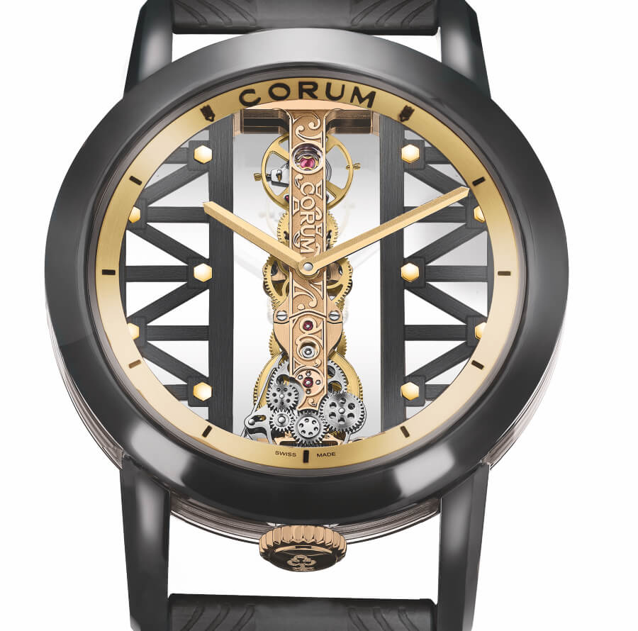 Corum Golden Bridge Titane DLC Men Watches