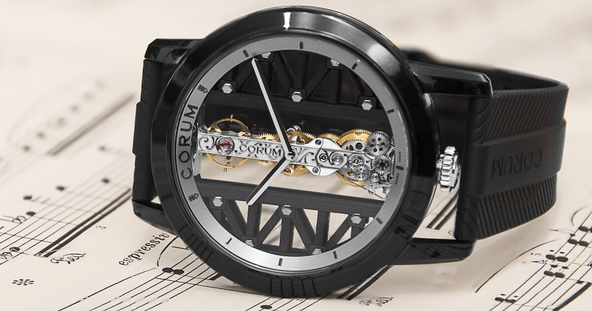 Corum Golden Bridge Titane DLC