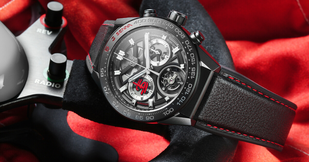 TAG Heuer Carrera New Ayrton Senna Special Editions