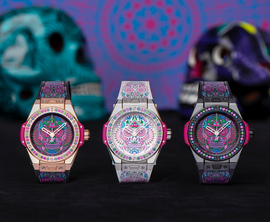 SIAR Mexico Hublot Big Bang One Click Calavera Catrina