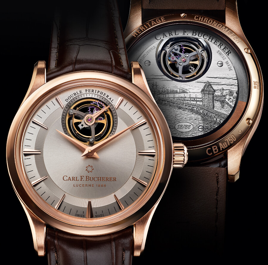 Carl F. Bucherer Heritage Tourbillon Double Peripheral Limited Edition Pictures