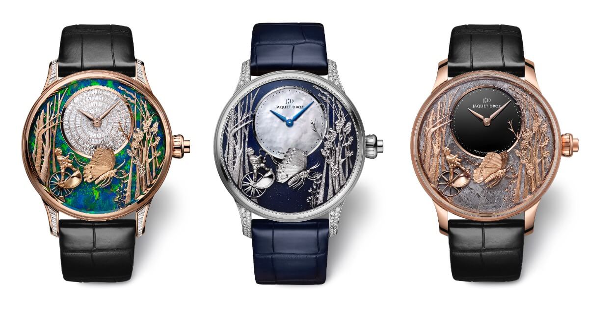 Jaquet Droz Loving Butterfly Automaton
