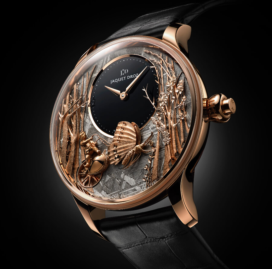 The New Jaquet Droz Loving Butterfly Automaton