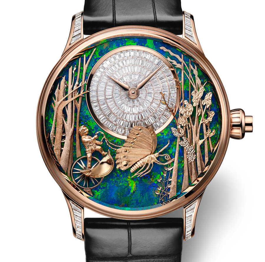 Jaquet Droz Loving Butterfly Automaton