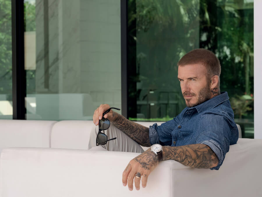 David Beckham Tudor Glamour Double Date