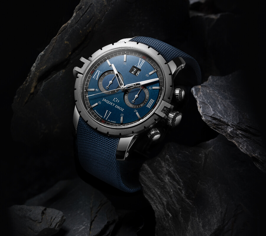 Jaquet Droz Men Wach Chronograph
