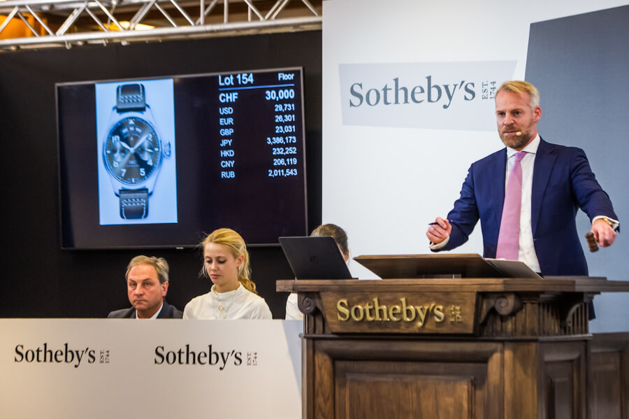 Sotheby’s Auction in Geneva