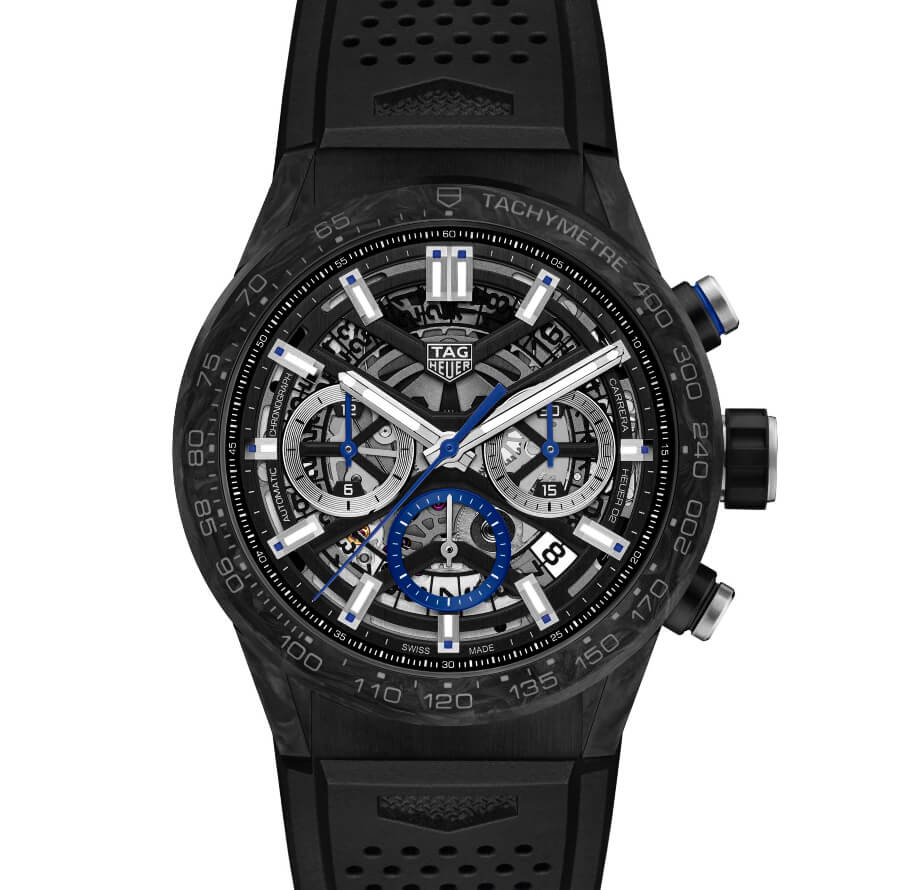 TAG Heuer Carrera Carbon blue rhodium