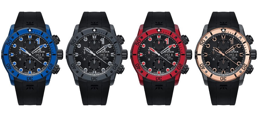 The New Edox Co-1 Carbon Chronograph Automatic
