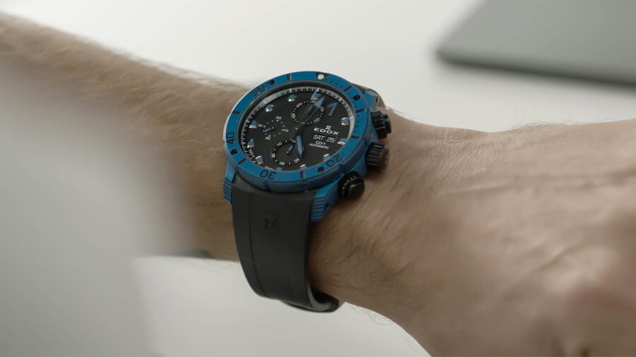Edox Co-1 Carbon Chronograph Automatic Watch Review