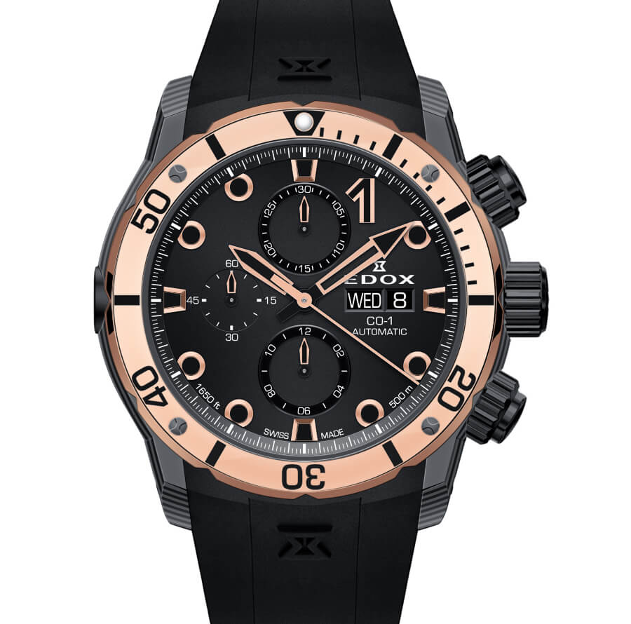 Edox Co-1 Carbon Chronograph Automatic