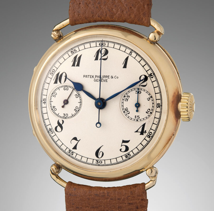Patek Philippe single-button chronograph
