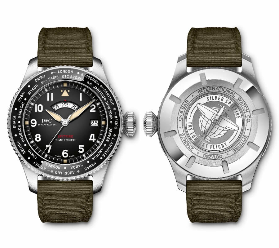 The New IWC Pilot’s Watch Timezoner Spitfire Edition "The Longest Flight"