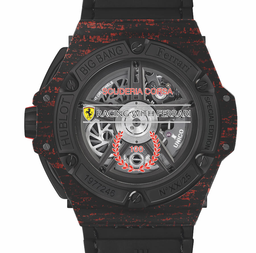 Hublot Big Bang Ferrari Scuderia Corsa Movement
