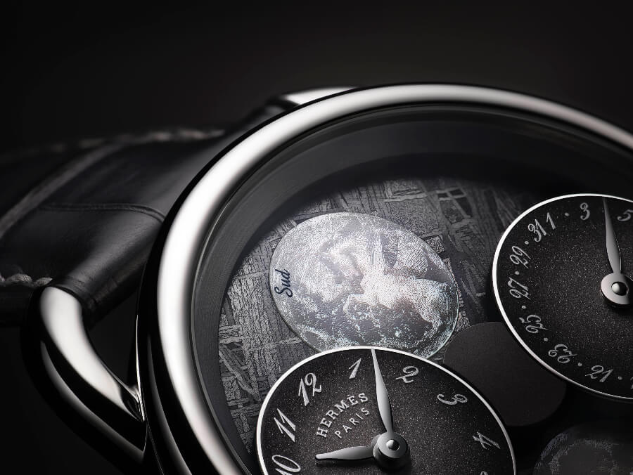 Hermes Arceau L’heure De La Lune Dial