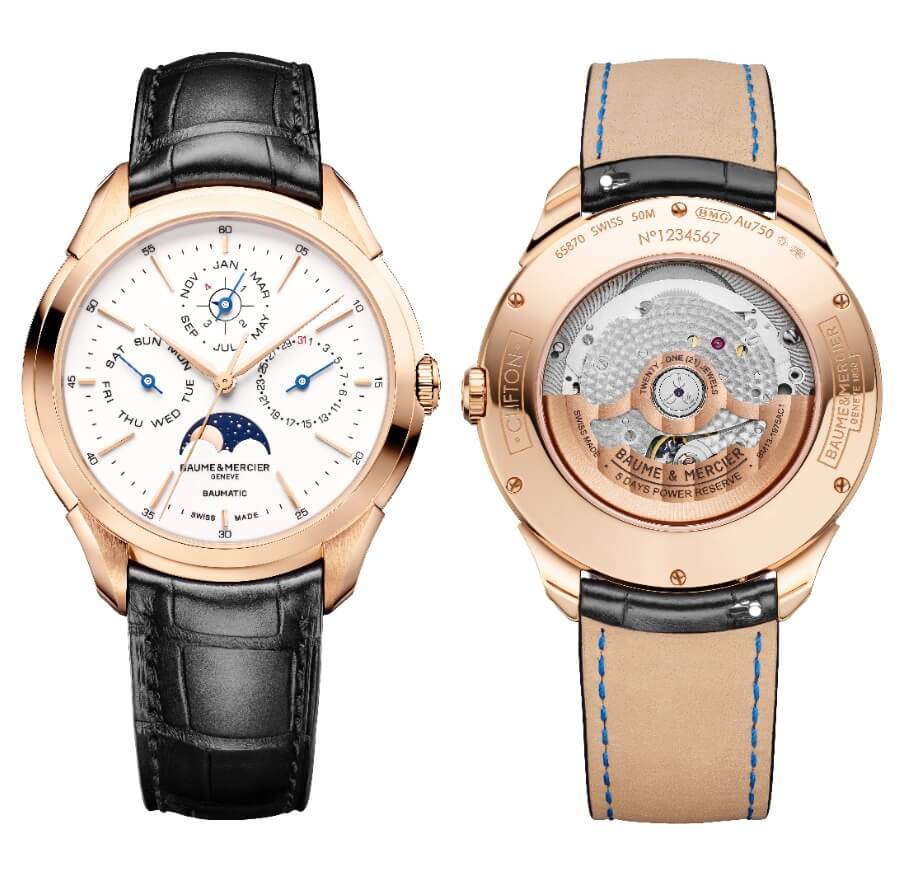 Baume & Mercier Clifton Baumatic Perpetual Calendar
