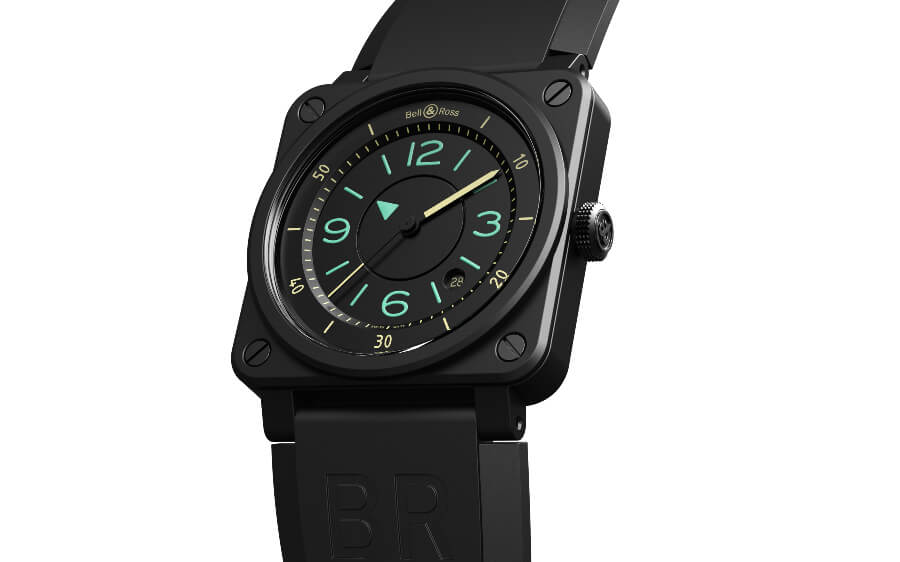 Bell & Ross BR 03 Bi-Compass Aviator Watch