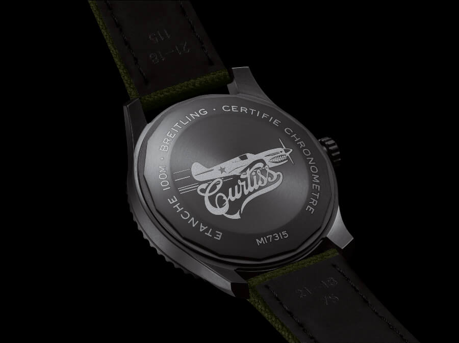 The New Breitling Aviator 8 Chronograph 43 Curtiss Warhawk