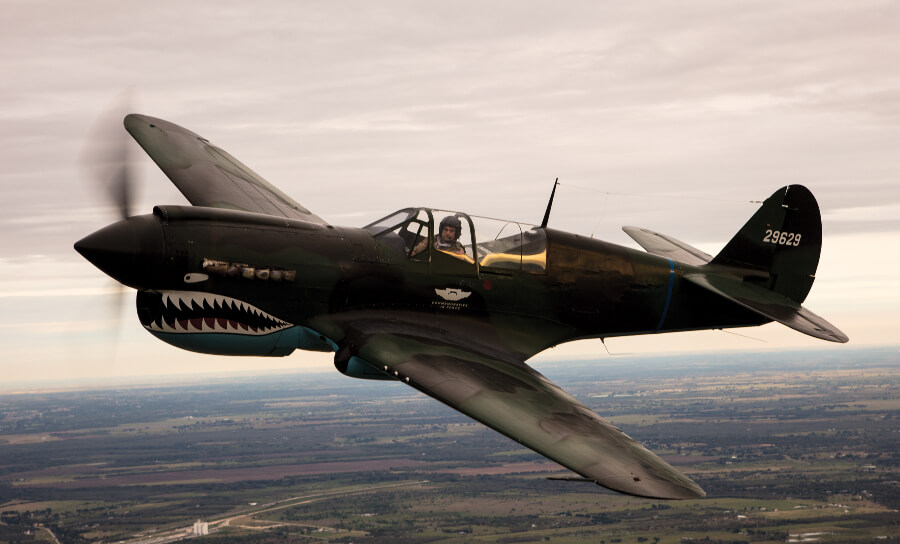 Curtiss P-40 Warhawk Airplain