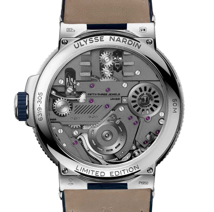 Ulysse Nardin Marine Mega Yacht Watch Movement